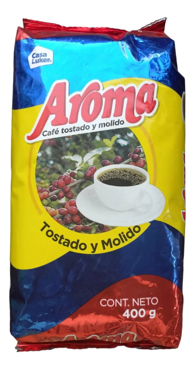 109110  🫖☕Café Tostado y Molido Aroma 400 g – Intensidad que Despierta Tus Sentidos