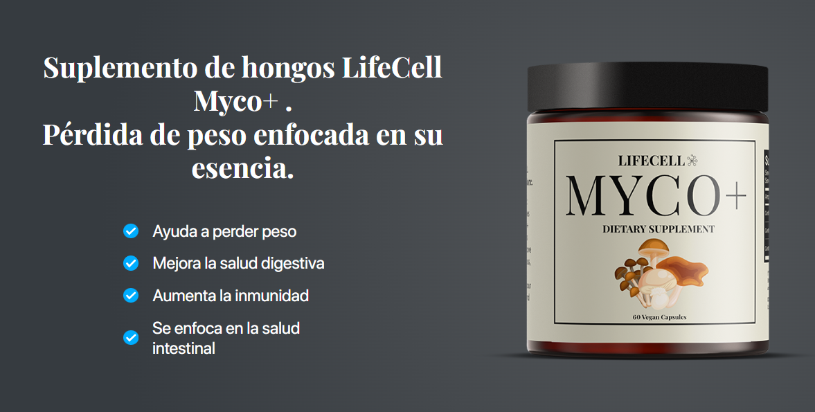 LifeCell Myco+ - Producto dietético a base de hongos