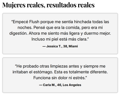 LifeCell Flush for Women - Suplemento de Fibra / Magnesio -  LC3