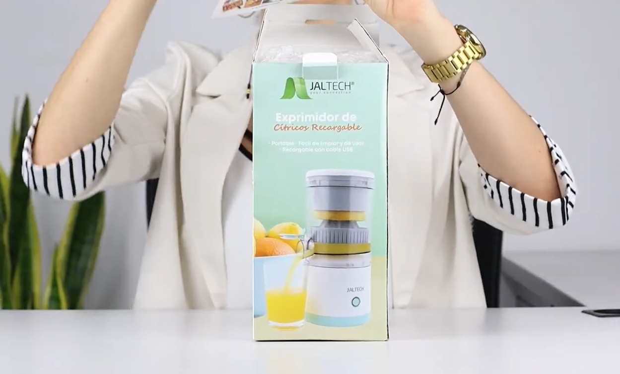 12311  🍊 Exprimidor de Cítricos Recargable JALTECH – D90004