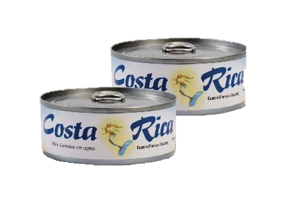 1013217 🐟 Atún Costa Más Rica en Agua 175 g