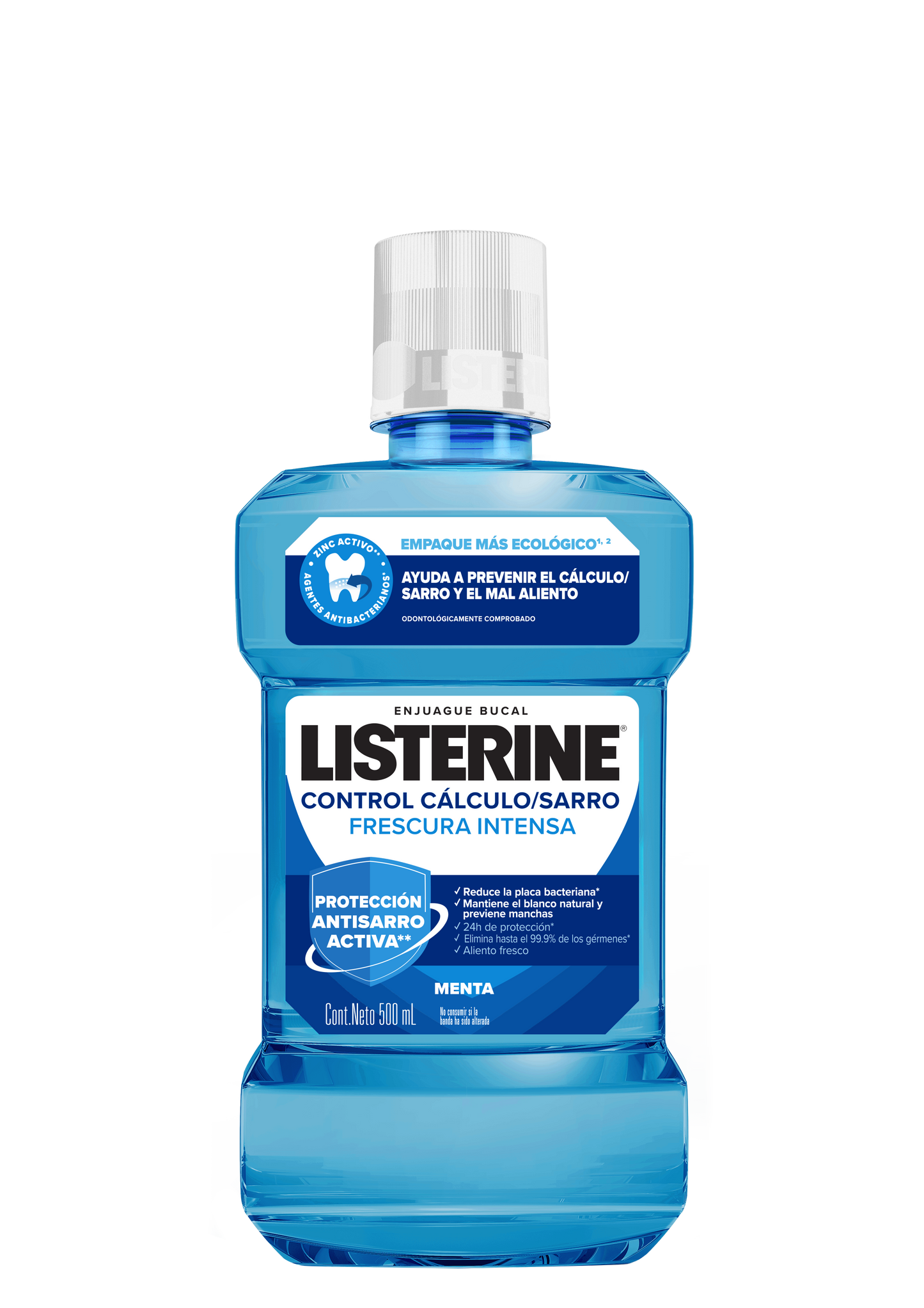 Enjuague Bucal LISTERINE® Control Cálculo/Sarro Frescura Intensa
