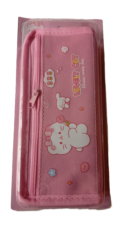 13101-8 ✨ Cartuchera Grafitos Doble Niña Kawaii – Orden con ternura todos los días ✨