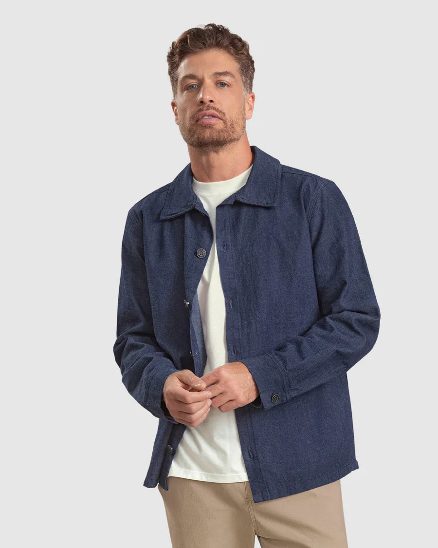 75311 🧥 Chaqueta en Denim con Botones Contramarcados - REF DN51