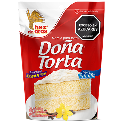 10169-5 🍰 Mezcla para Tortas Doña Torta Vainilla 500 g