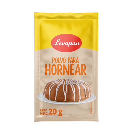 101961 🎂 Polvo para Hornear Levapan sachet x 20g