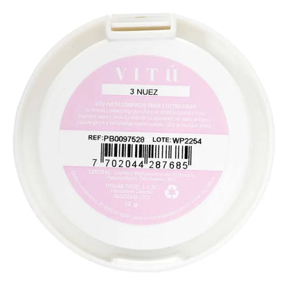 3143🌾 Polvo Compacto Trigo Vitú 12g