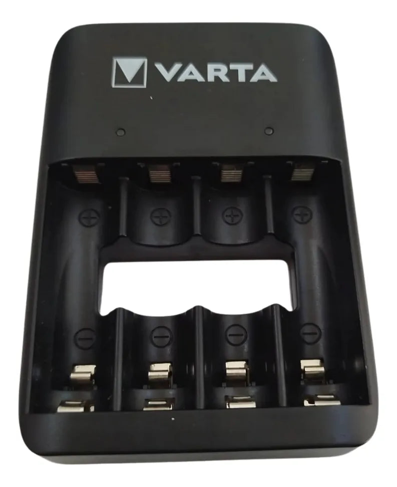 1221-1 🔋 Cargador Varta AAAAA 4 Puertos PS132 + 2 Baterías Recargables AA
