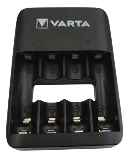 1221-1 🔋 Cargador Varta AAAAA 4 Puertos PS132 + 2 Baterías Recargables AA