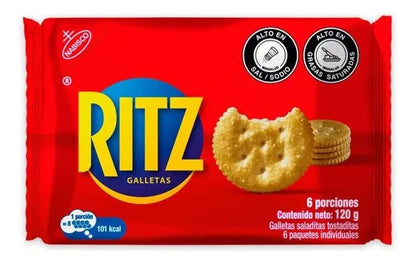 101222 🧀✨ Galletas Ritz Original 6 Paquetes 120 g