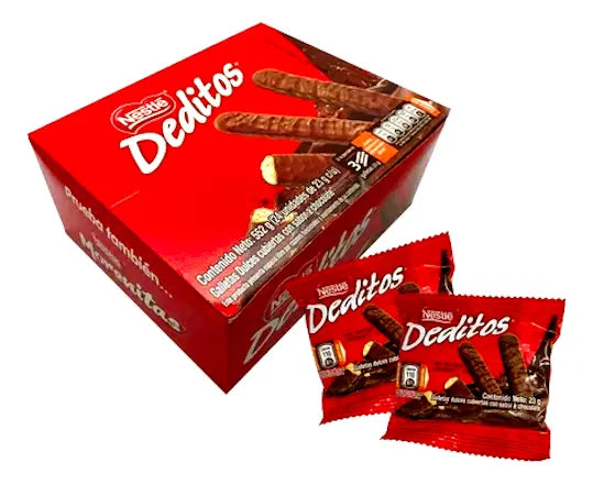 10122-1 🍫 Galleta Deditos De Chocolate Nestlé