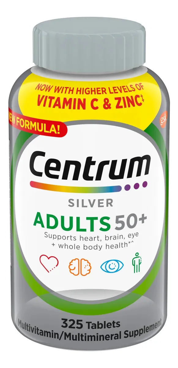 Centrum Silver Adults 50+ Multivitamin, 325 Tablets