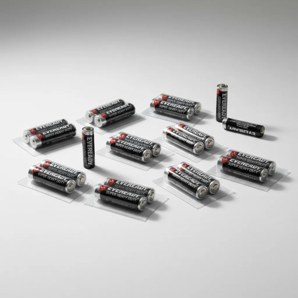 1224-3 🔋 Pila AA Eveready Carbón Super Heavy Duty