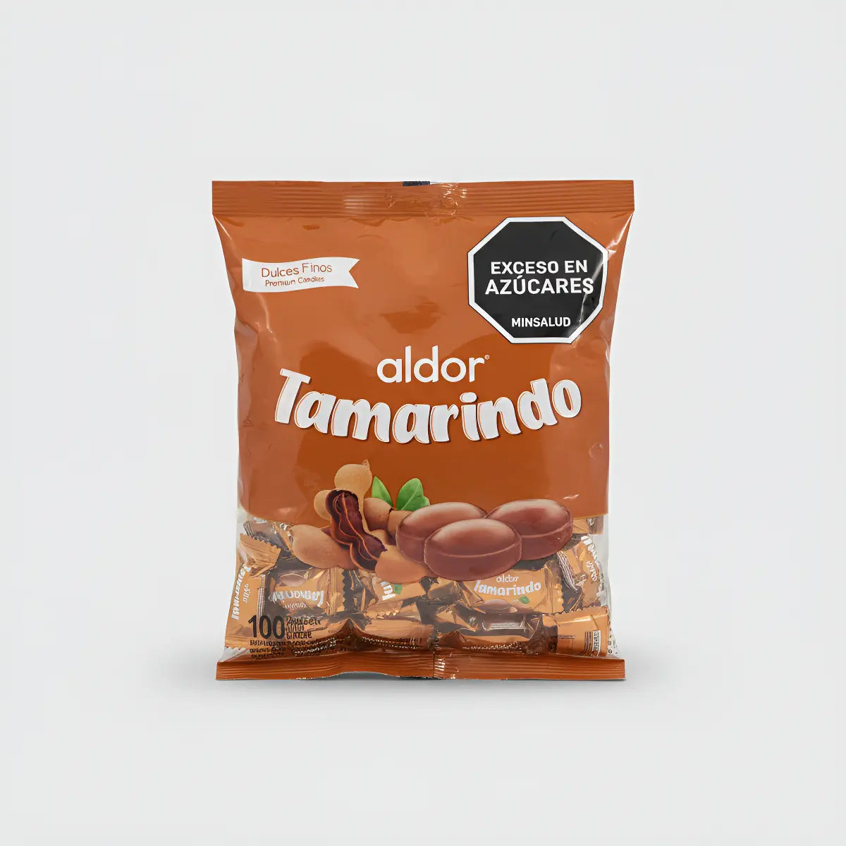 1012114 🍬 Dulces Aldor Tamarindo x100 Unidades 🌿