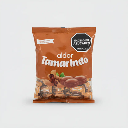 1012114 🍬 Dulces Aldor Tamarindo x100 Unidades 🌿