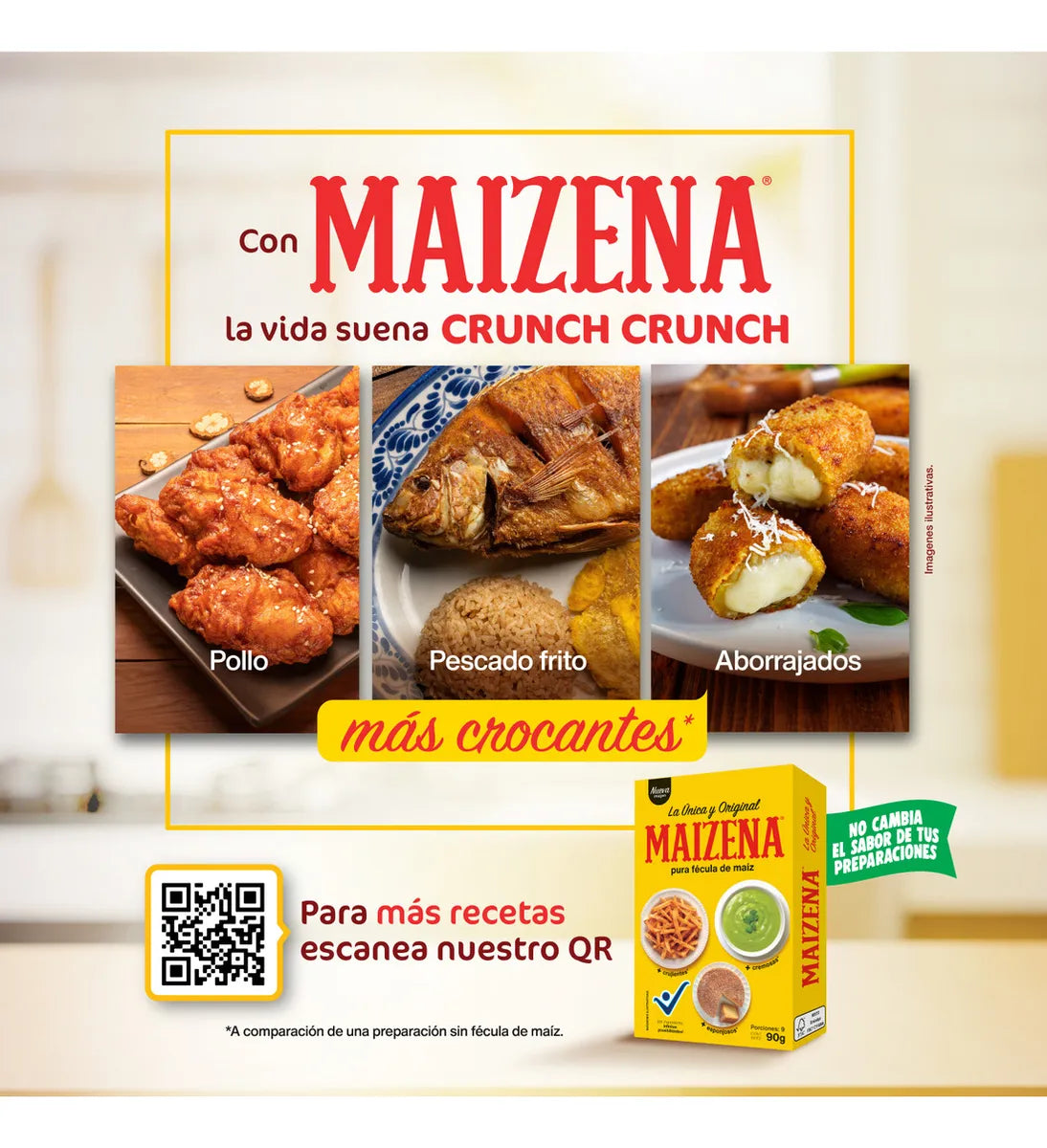 🌽 10165-1 Fécula de Maíz MAIZENA® 90 g — La magia que transforma tus recetas