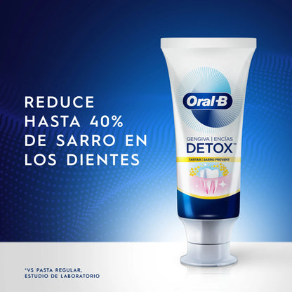 Crema Dental Oral B Detox Antisarro x 80ml - CÓD N96981