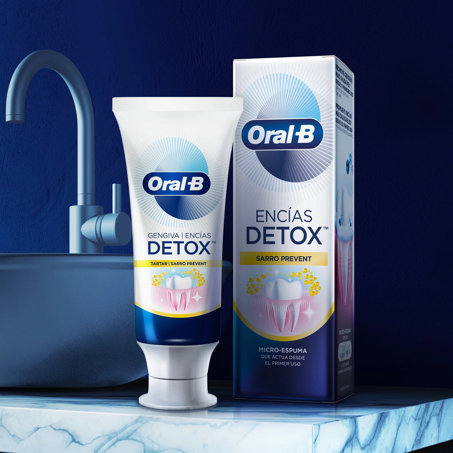 Crema Dental Oral B Detox Antisarro x 80ml - CÓD N96981