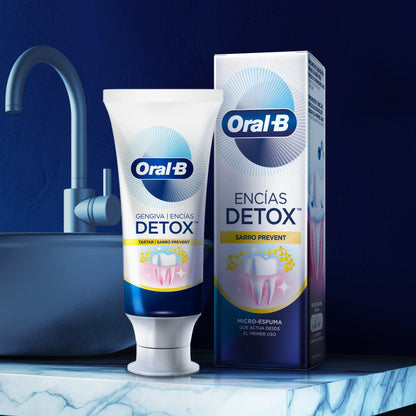 Crema Dental Oral B Detox Antisarro x 80ml - CÓD N96981