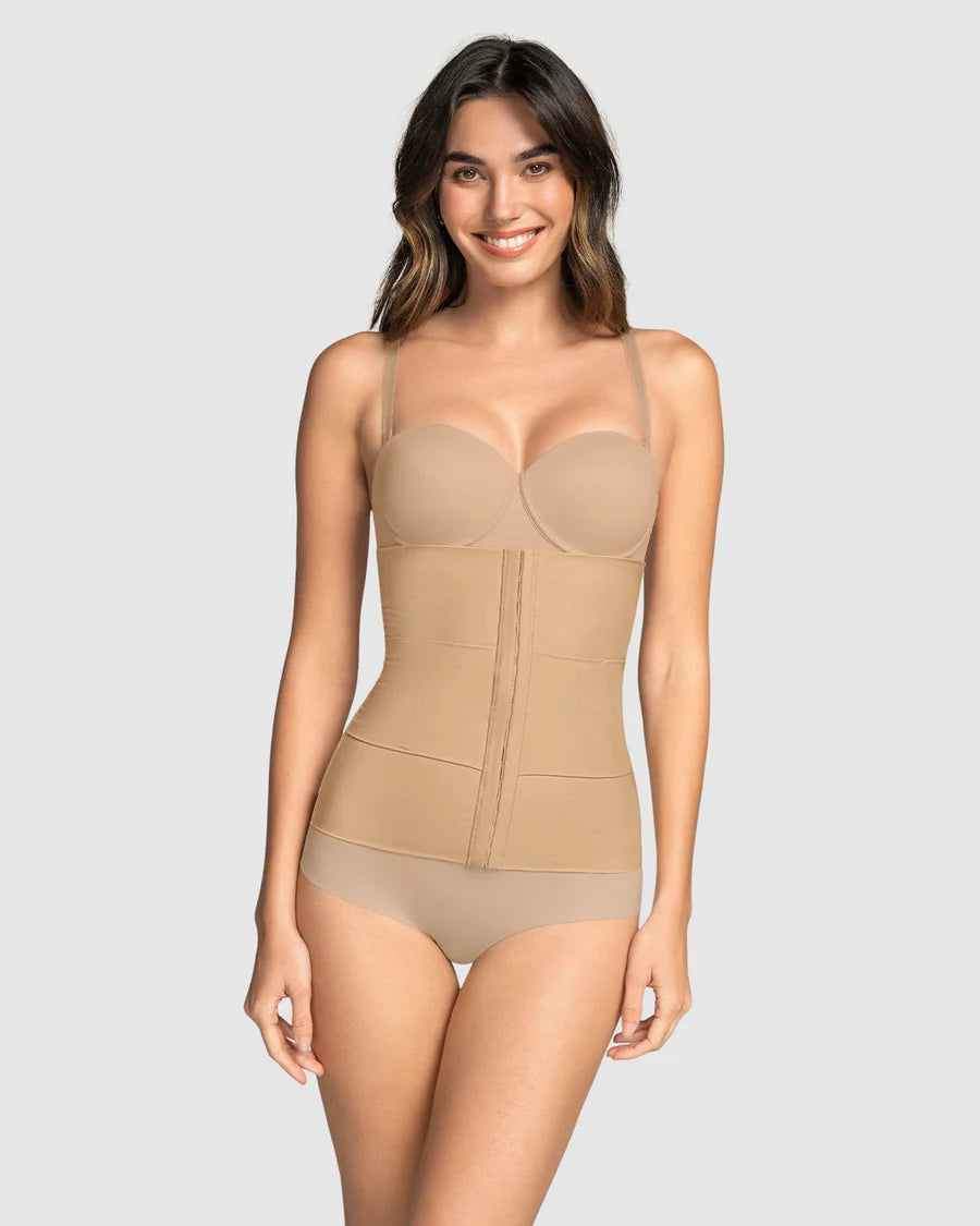 Faja cinturilla de control moderado con bandas anatómicas - E15792