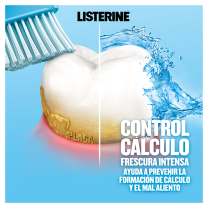 Enjuague Bucal LISTERINE® Control Cálculo/Sarro Frescura Intensa