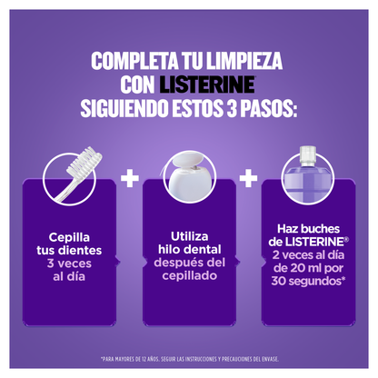 Enjuague Bucal LISTERINE® Cuidado Total Frescura Intensa - Reflt109 - 54478
