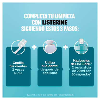 Enjuague Bucal LISTERINE® Cool Mint Frescura Intensa - ReF.LT112 - 62836