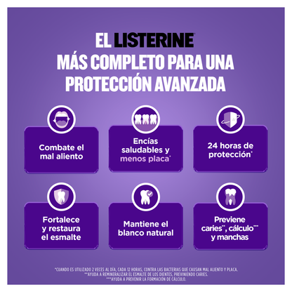 Enjuague Bucal LISTERINE® Cuidado Total Frescura Intensa - Reflt109 - 54478