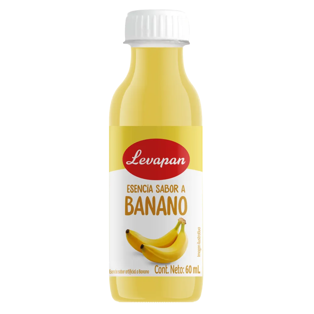 10194-1 🍌 Esencia de Banano Levapan PET x 60 ml