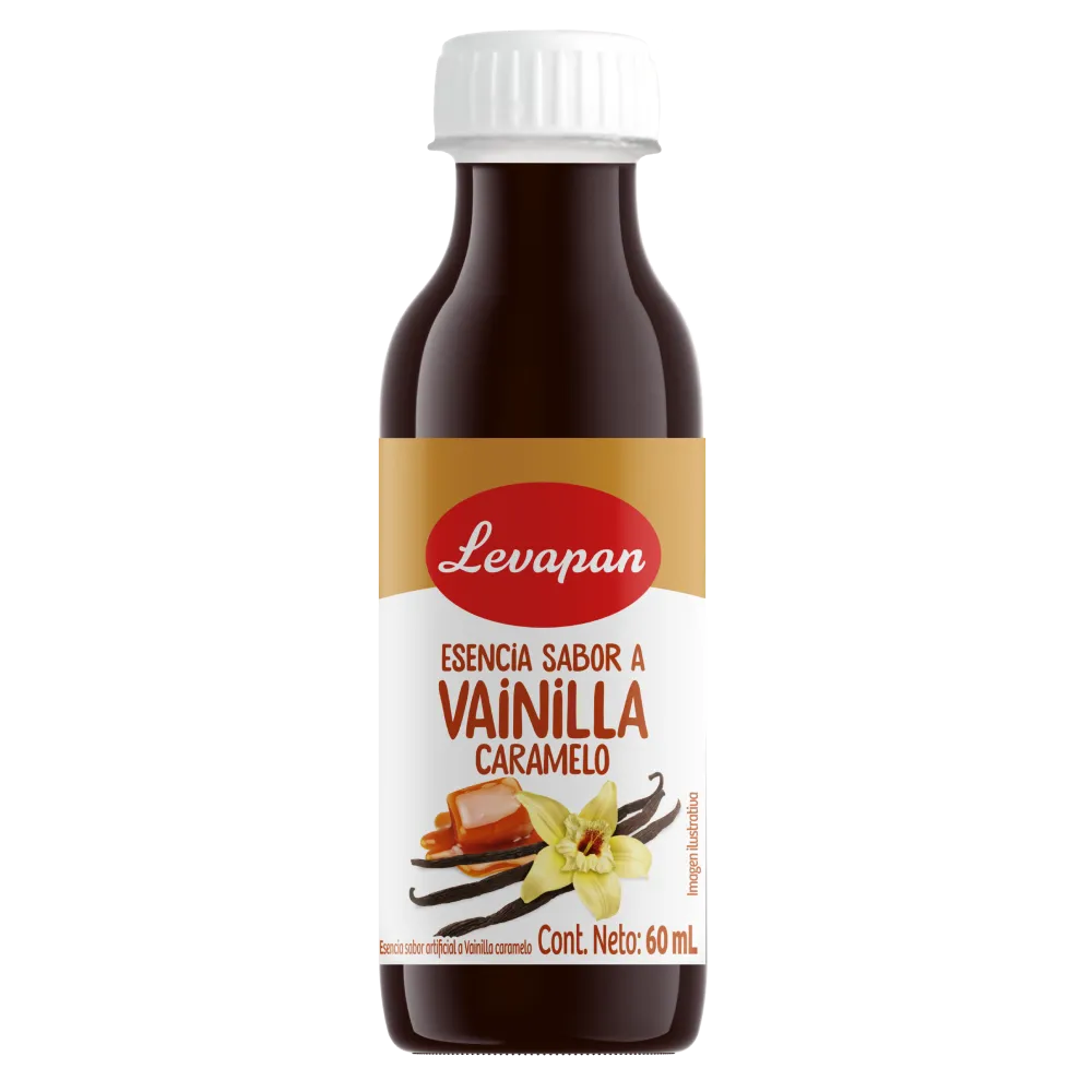 10194-4 🍮 Esencia Vainilla Caramelo Levapan Botella x 60 ml