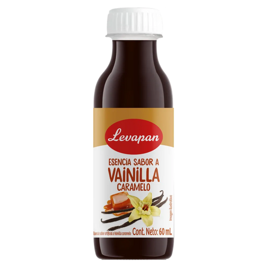 10194-4 🍮 Esencia Vainilla Caramelo Levapan Botella x 60 ml