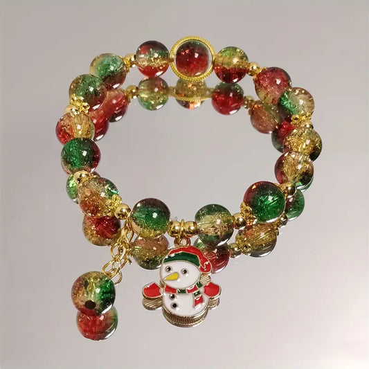 🎄 Pulsera Navideña Elegante “Magia de Navidad” — Lleva la alegría en tu muñeca - TQN6845942