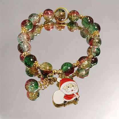 🎄 Pulsera Navideña Elegante “Magia de Navidad” — Lleva la alegría en tu muñeca - TQN6845942
