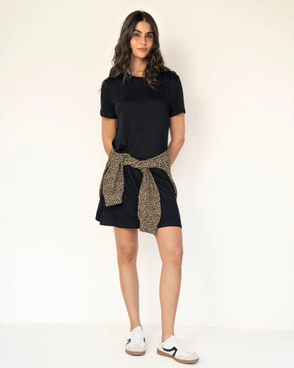 Vestido corto básico - LFP926
