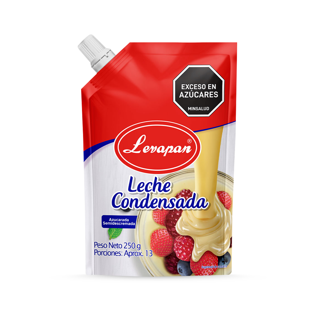 10148-3 🥛 Leche Condensada Levapan Doypack x 250 g