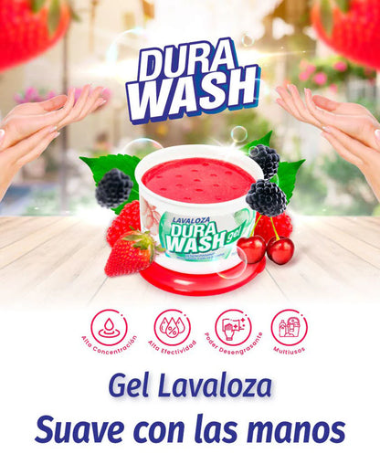 Lavaloza Gel Ideal para Limpiar y Desengrasar