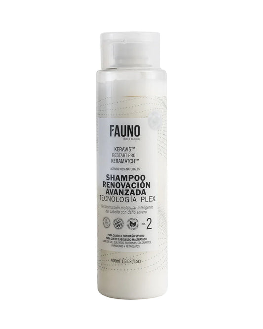 Shampoo Renovación Avanzada Tecnología PLEX Fauno 400ml - REF FUN0027 (11)