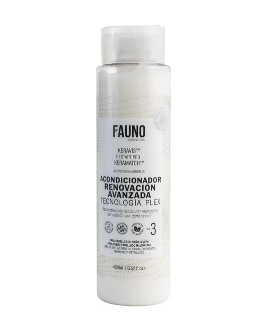 Acondicionador Renovación Avanzada Tecnología PLEX Fauno 400ml - REF FUN0028 (11)