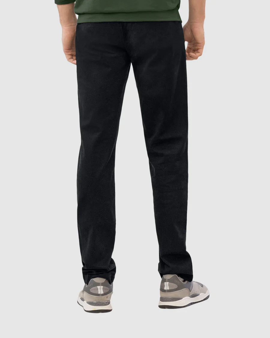 Pantalón bota recta en drill de tacto suave stretch - M2249P