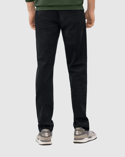 Pantalón bota recta en drill de tacto suave stretch - M2249P
