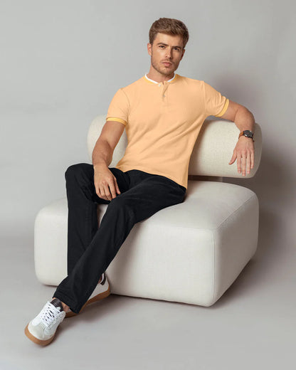 Pantalón bota recta en drill de tacto suave stretch - M2249P