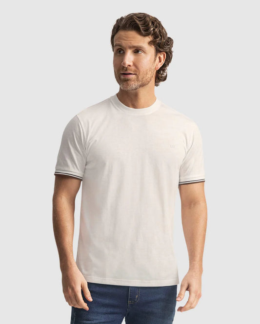 Camiseta cuello redondo manga corta