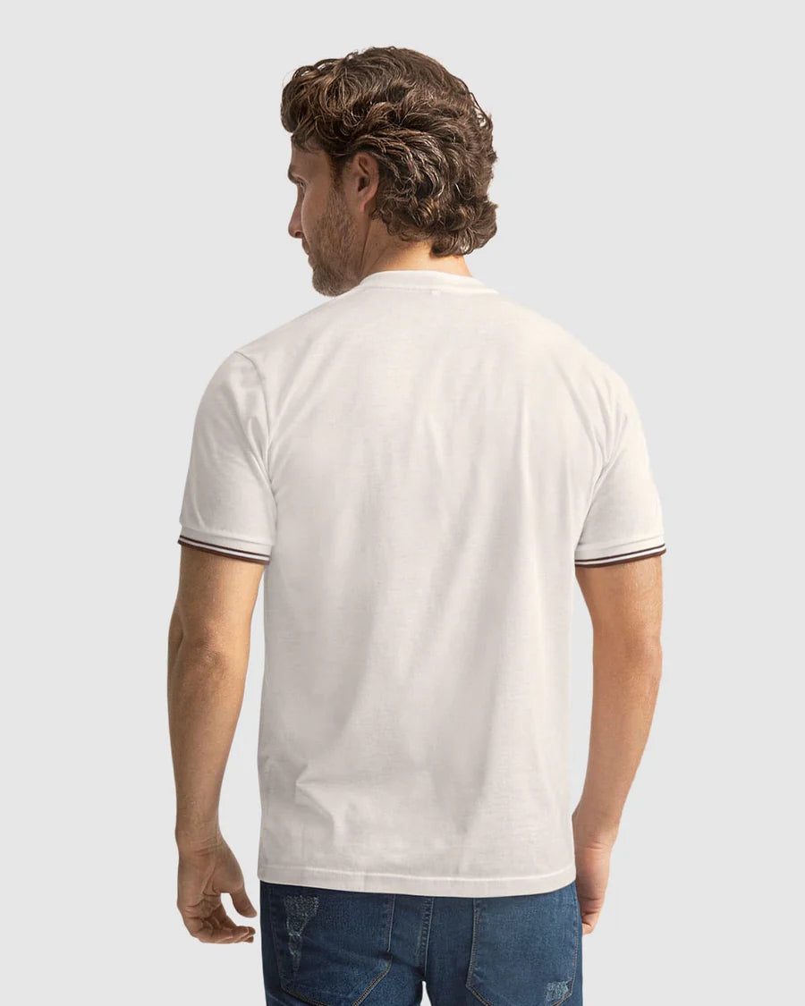 Camiseta cuello redondo manga corta