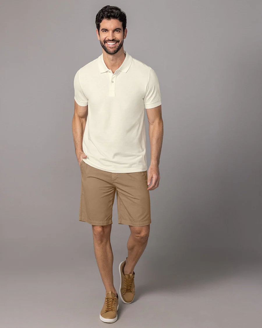 Camiseta tipo polo manga corta masculina