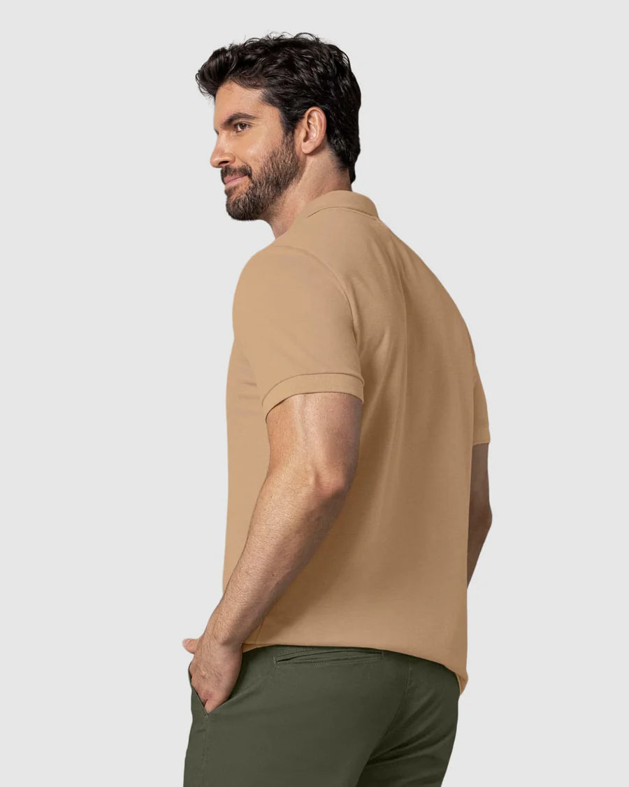 Camiseta tipo polo manga corta masculina