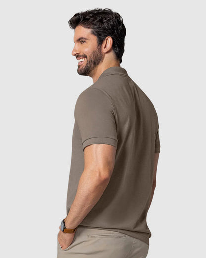Camiseta tipo polo manga corta masculina
