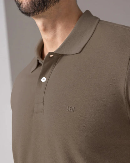 Camiseta tipo polo manga corta masculina