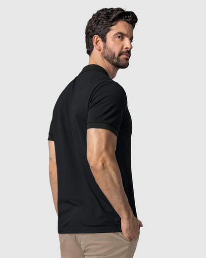 Camiseta tipo polo manga corta masculina