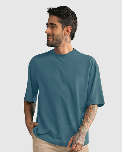Paquete x 2 Camisetas básicas de silueta amplia - M3136X2
