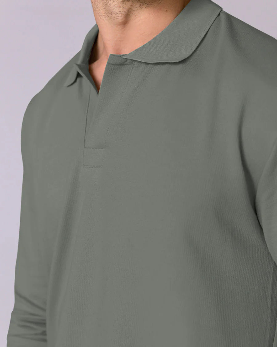 Camibuzo tipo polo para hombre